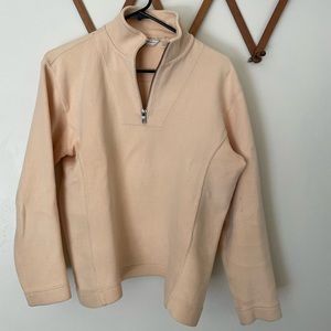 TOMMY BAHAMA | quarter zip sunwashed yellow cream Sweatshirt | size XS